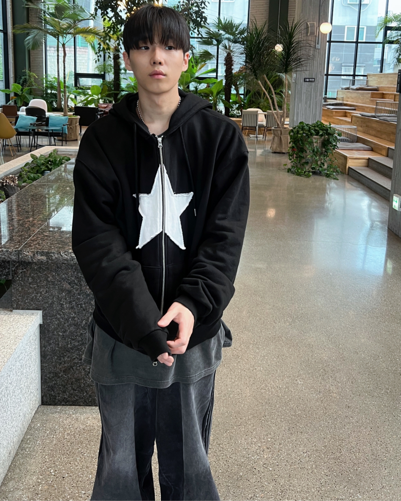 スタープリントパーカー | ファッション通販サイト NUGU