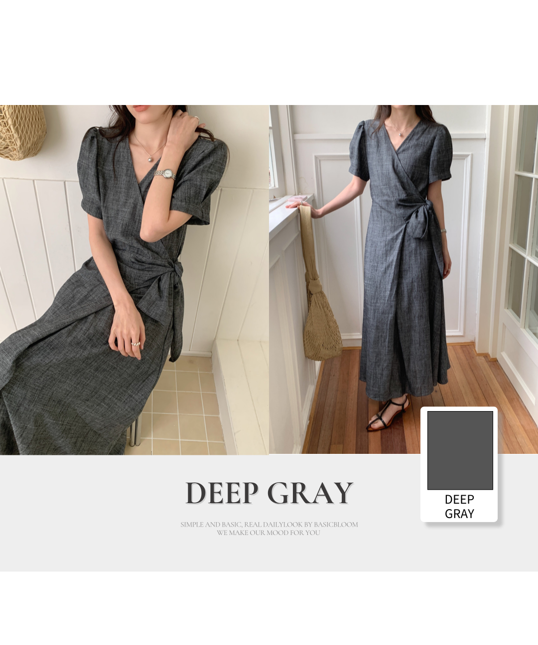 ゆきL'or ホワイト ラップワンピース 半袖 ゆきL'or ホワイト ラップワンピース 半袖 ホワイトラップワンピース