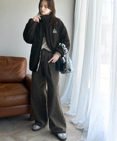 Javaジャバコラボ》トレンドライクNO.1。2wayリバーシブルジップアップ