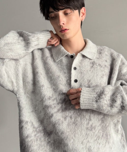 Classical Origin】「まるで毛布。」モヘアライクシャギー素材ニット