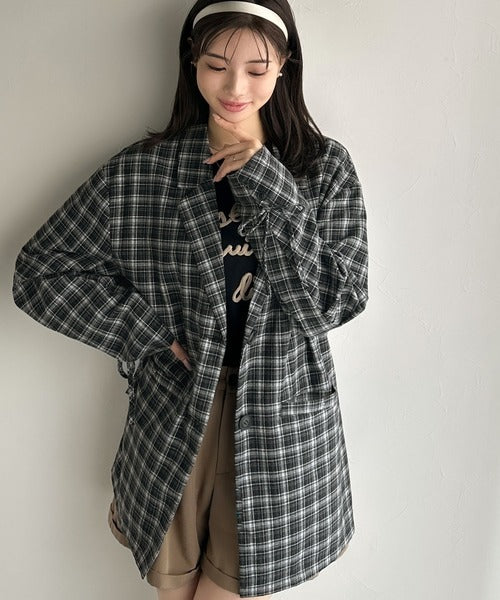 ★malon様 ボリオリ 秋冬起毛ツイード チェック テーラードジャケット HARRIS TWEED ハリスツイードジャケット メンズテーラード、ブレザー