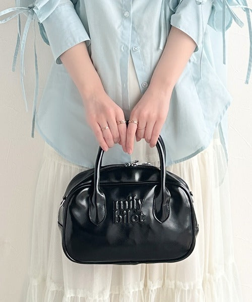 mily bilet】ヘビロテしたい主役級バッグ。エナメルライク