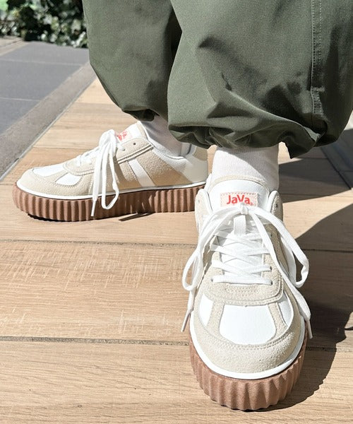JaVaジャバ 別注》RETRO BERG（レトロバーグ) 厚底スニーカー