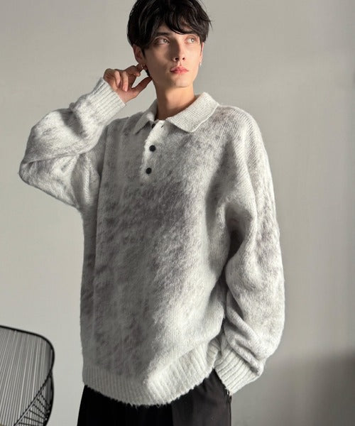 Classical Origin】「まるで毛布。」モヘアライクシャギー素材ニット