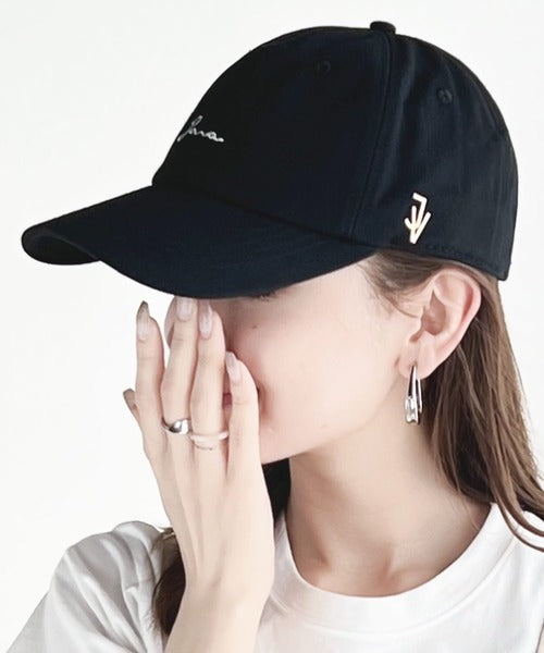 JaVa ジャバコラボ》大人スポーティー。綿100%スタッズロゴ深つば