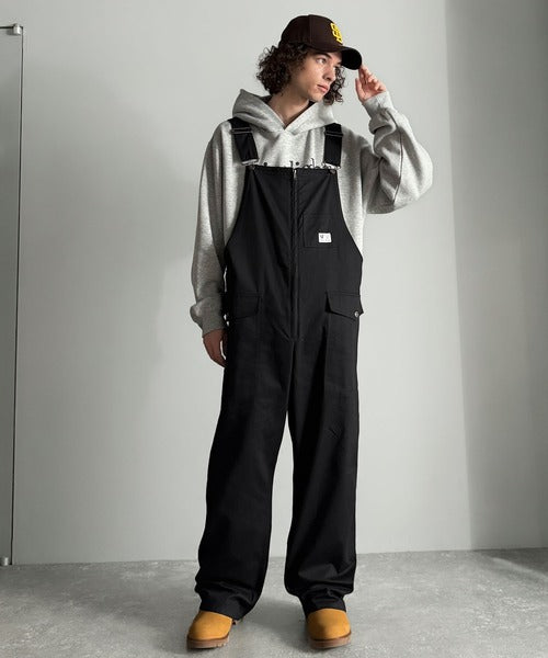 Classical Origin】Front-Zip Loose Overalls／フロントジップ仕様