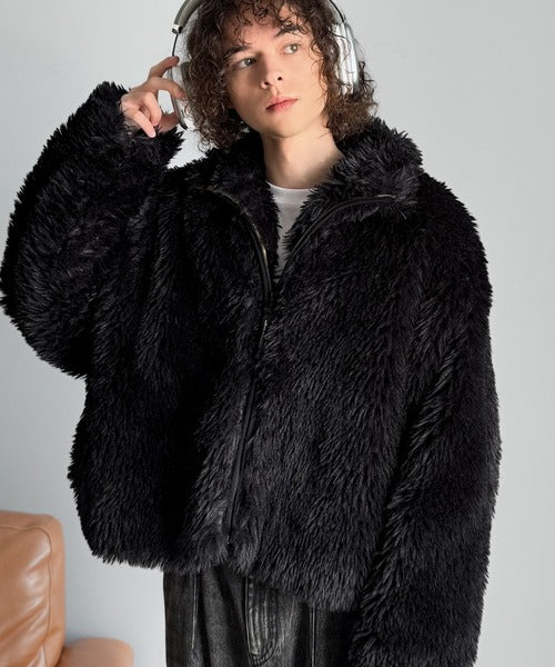 Classical Origin】「一瞬で惹かれる。」シャギーファーショート裏配色