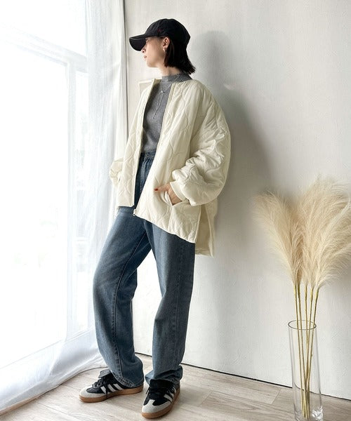 JaVaジャバコラボ》軽やかでこなれ感漂う万能アウター♪サイド