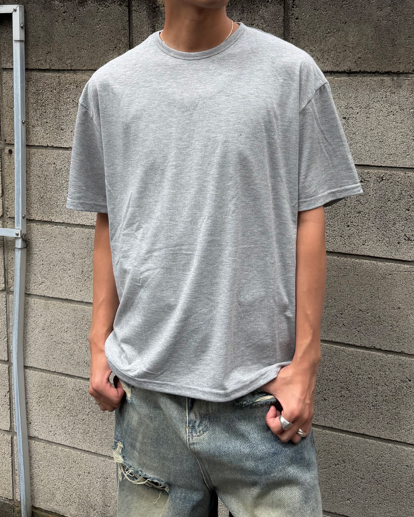 ベーシックラウンドネック半袖Tシャツ