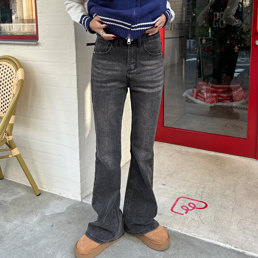 ヴィンテージウォッシュブーツカットデニムパンツ | ファッション通販 