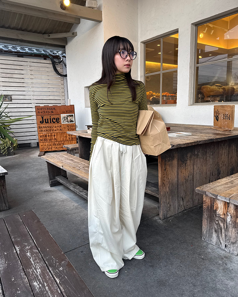 インタックバルーンイージーコットンパンツ