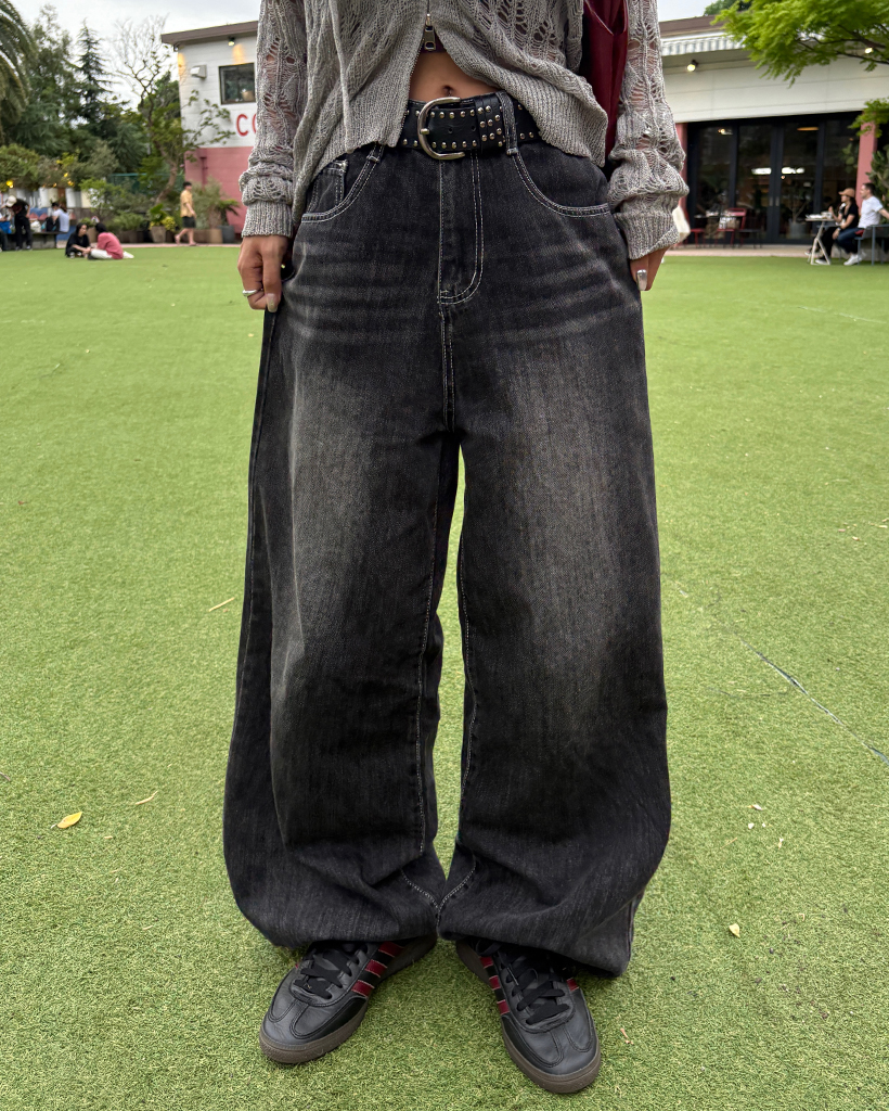 【WONDER WONDER】Kelty Back Pocket Point Raw Denim Pants WONDER WONDER】Kelty Back Pocket Point Raw Denim Pants