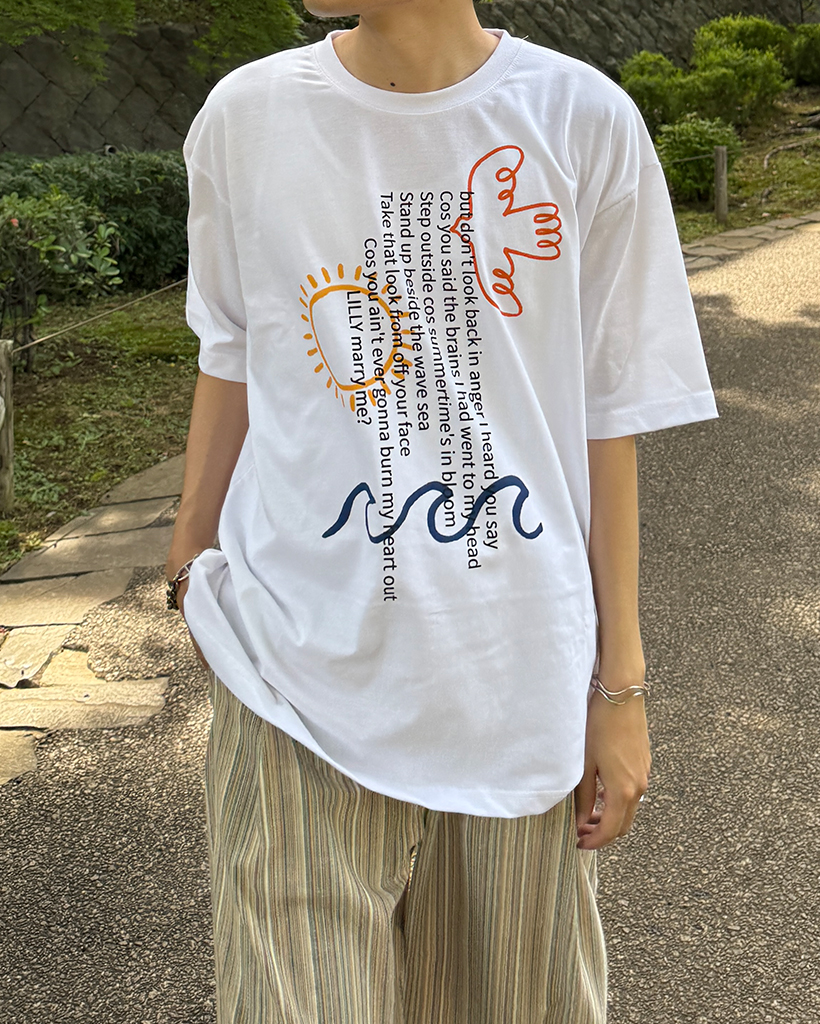 あきぞーページです イラストグラフィックハーフTシャツ | ファッション通販サイト NUGU