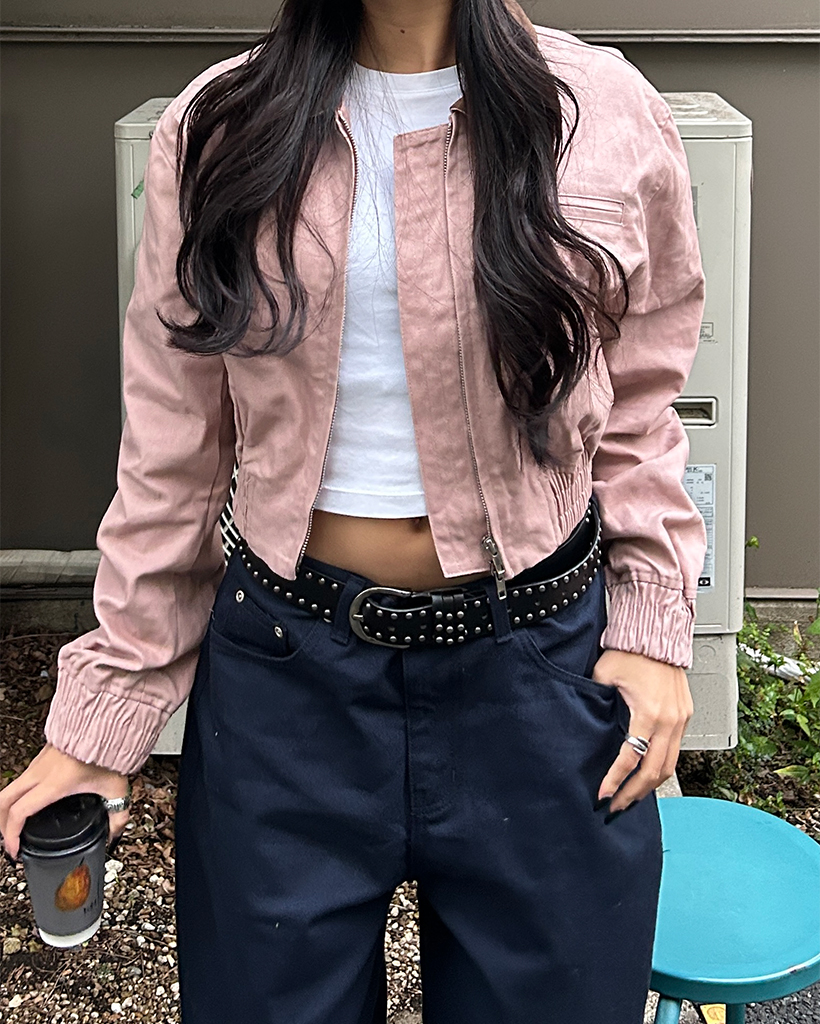 nugu アウター high neck fur zip-up (3color) | ファッション通販サイト NUGU