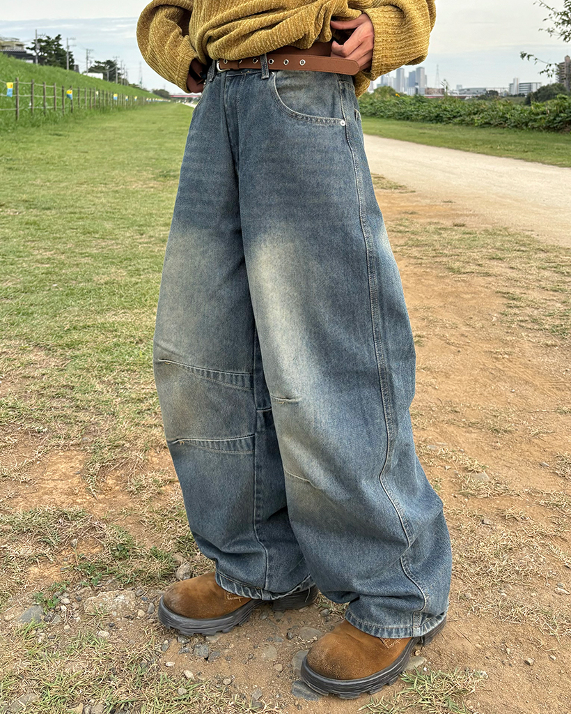 B'z デニム THE SHINZONE | TOOL DENIM PANTS WOMEN