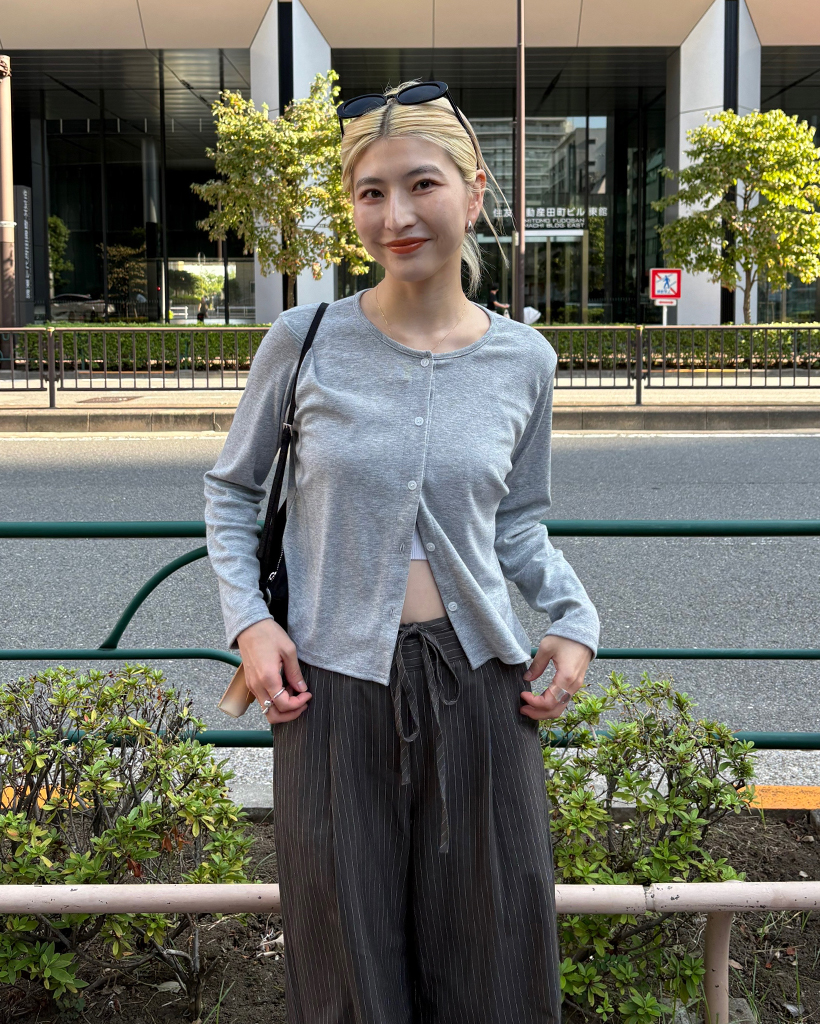 ベーシックキャミソールカーディガンセット | ファッション通販サイト NUGU