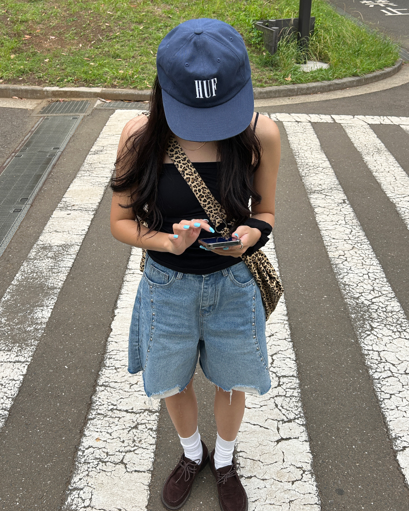 サイドギャザーブラキャミソール