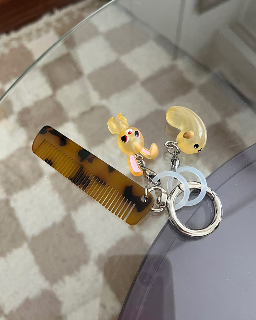 新品】nicolaibergmann KUMIAWASE キーチャーム 3点 デミパターン