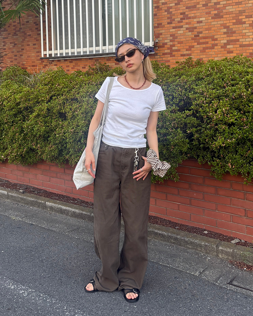 みおさま専用 コットンワイドパンツ | ファッション通販サイト NUGU