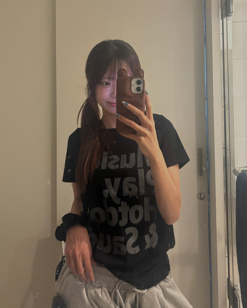 ビッグプリントベーシックハーフTシャツ | ファッション通販