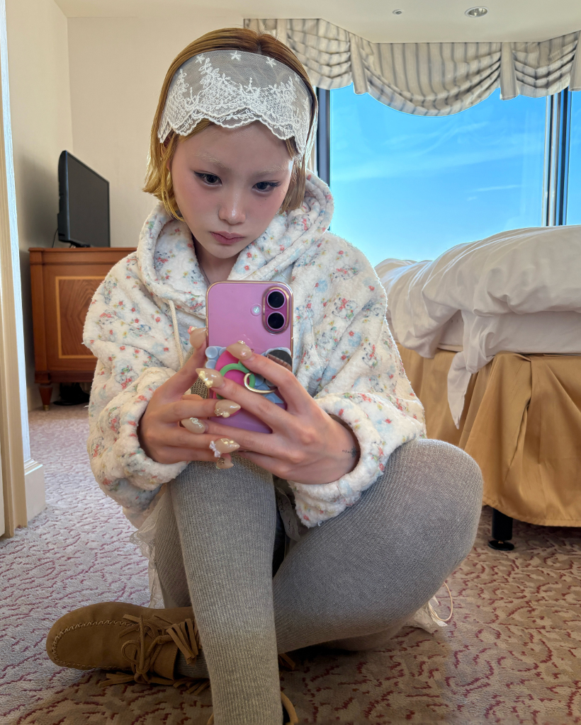 フラワーチュールレースバブーシュカ