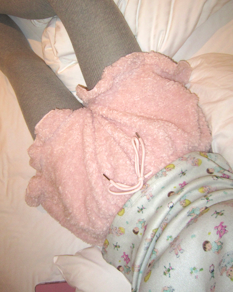 ボアスカラップヘムショートパンツ