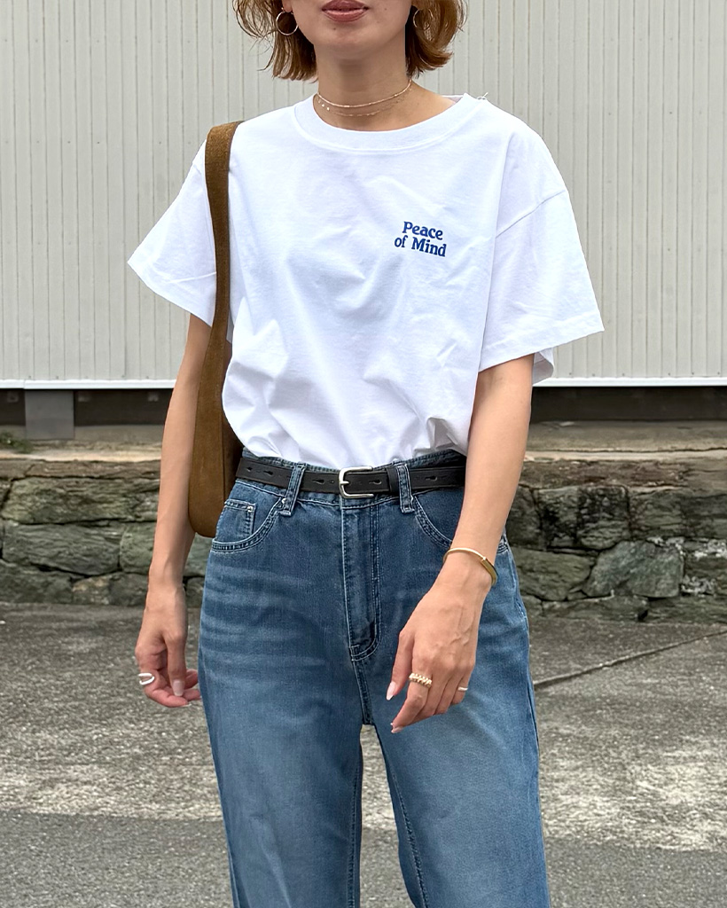 ワンポイントロゴTシャツ