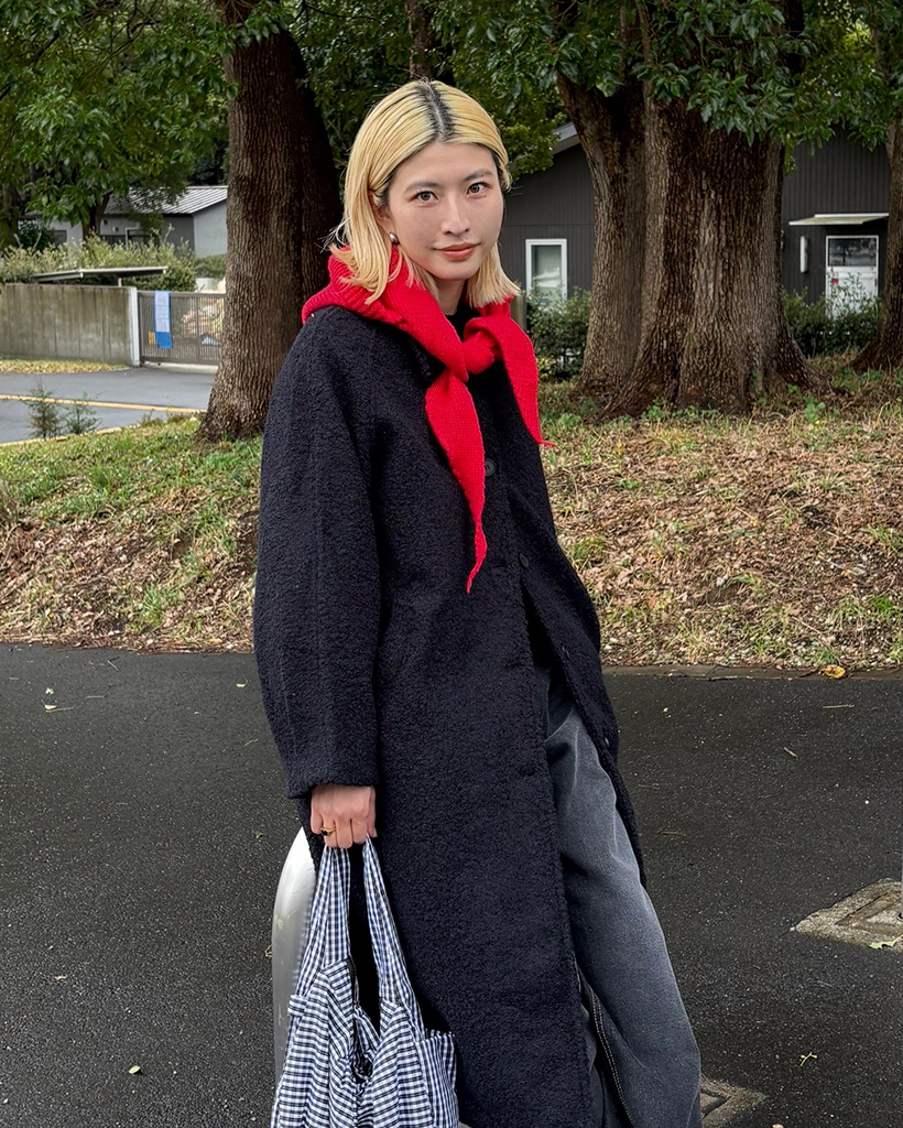 ビックフードリブニットマフラー