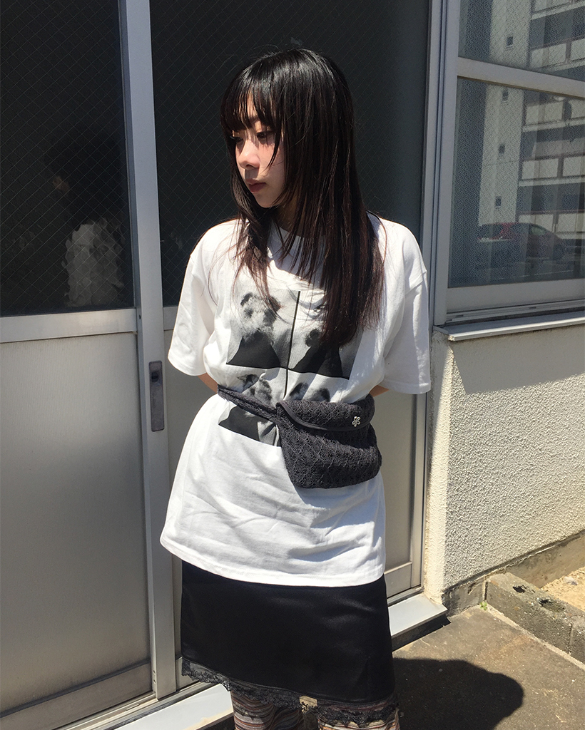 シュナウザードッグフォトルーズハーフTシャツ