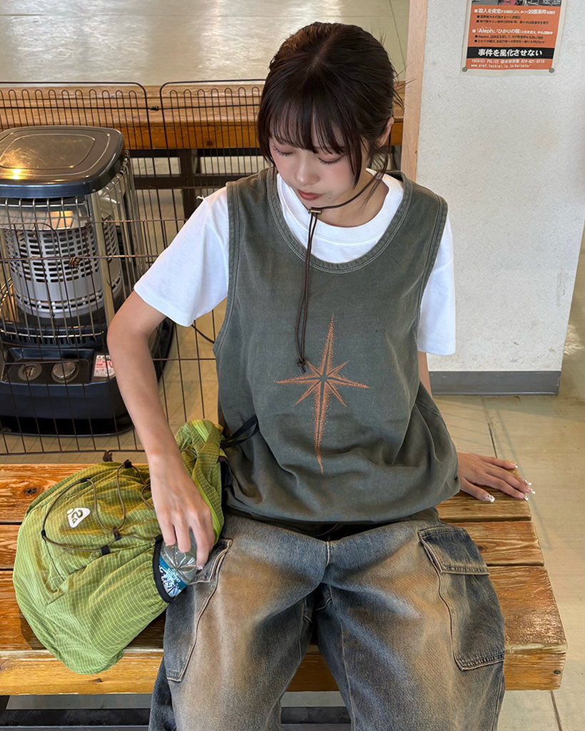 （ユニセックス）シューティングスタービックタンクトップ