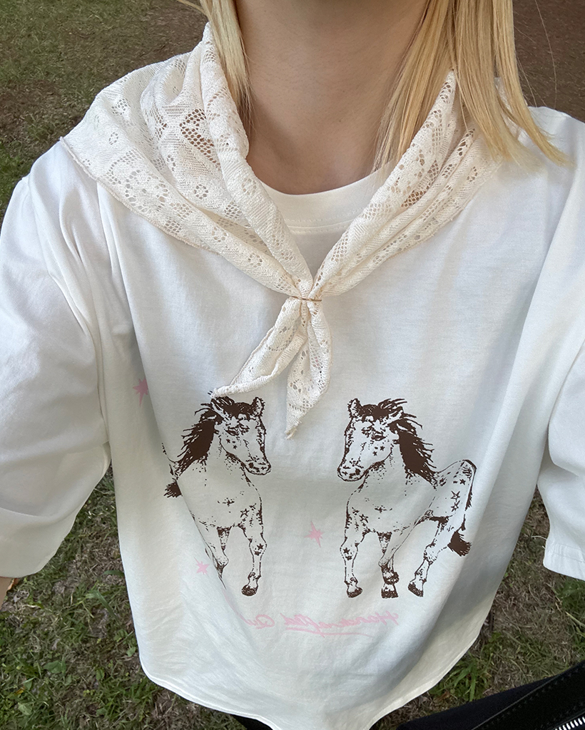 フラワースクエアクロシェスカーフ