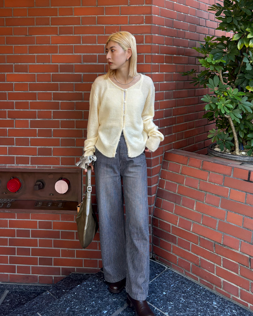 yori ウールケーブルカーディガン　ブラウン　38 ブラウン】BERUN ケーブルニットカーディガン | Atelier BERUN