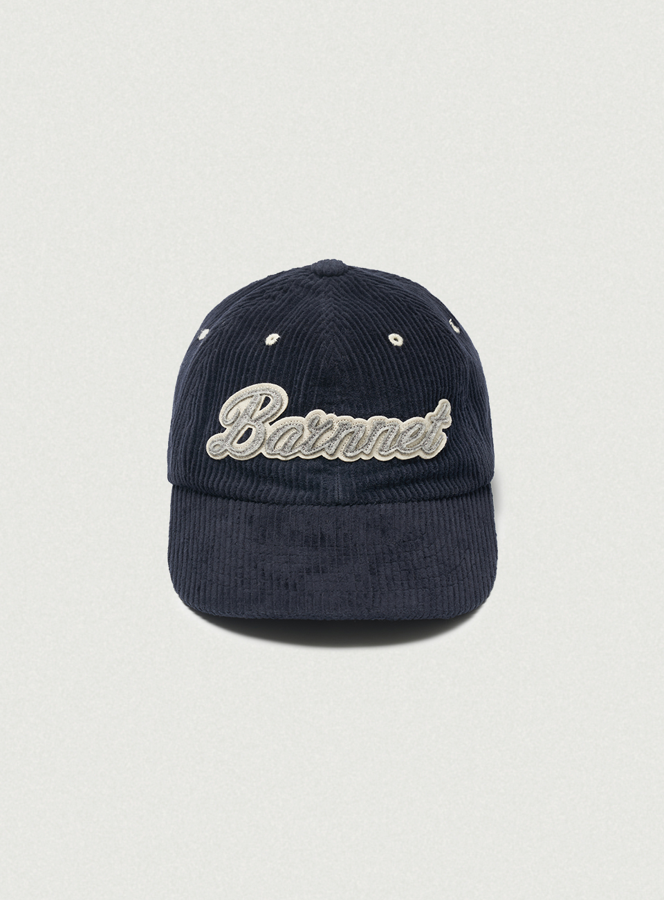 Corduroy Patch Logo Ball Cap_Navy