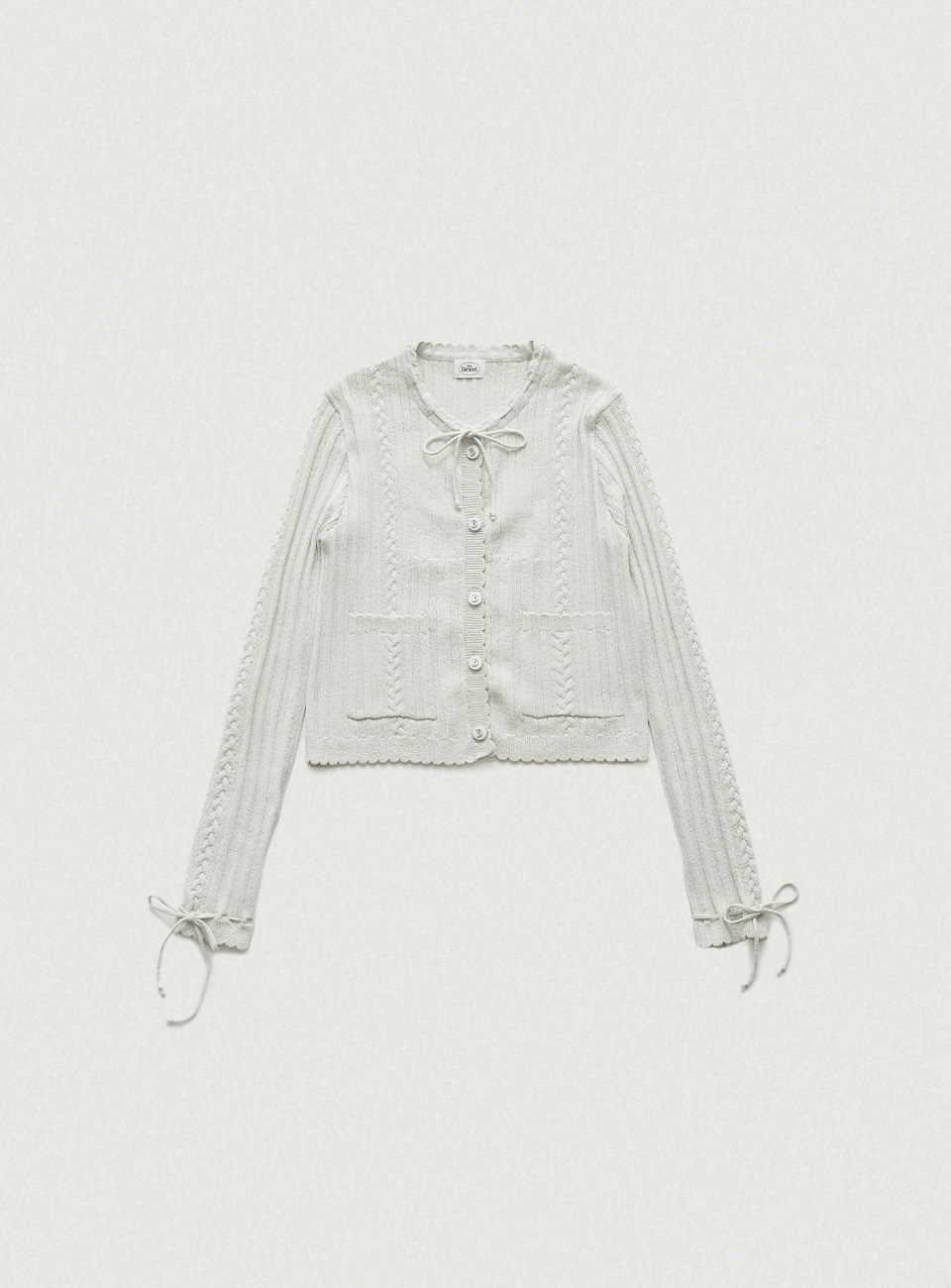 [Influencer pick] Mint Nellia Ribbon Cardigan