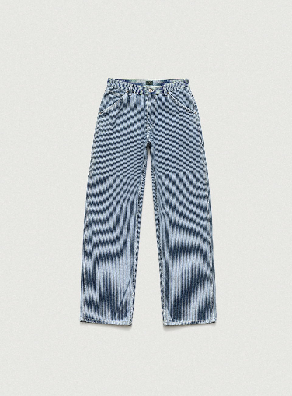 Hickory Striped Carpenter Denim Pants