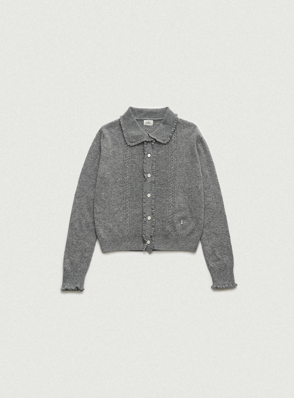 トップス STONE  D's Knit Cardigan stein OVERSIZED FOUR SLEEVES KNIT CARDIGAN・GREIGE - tity