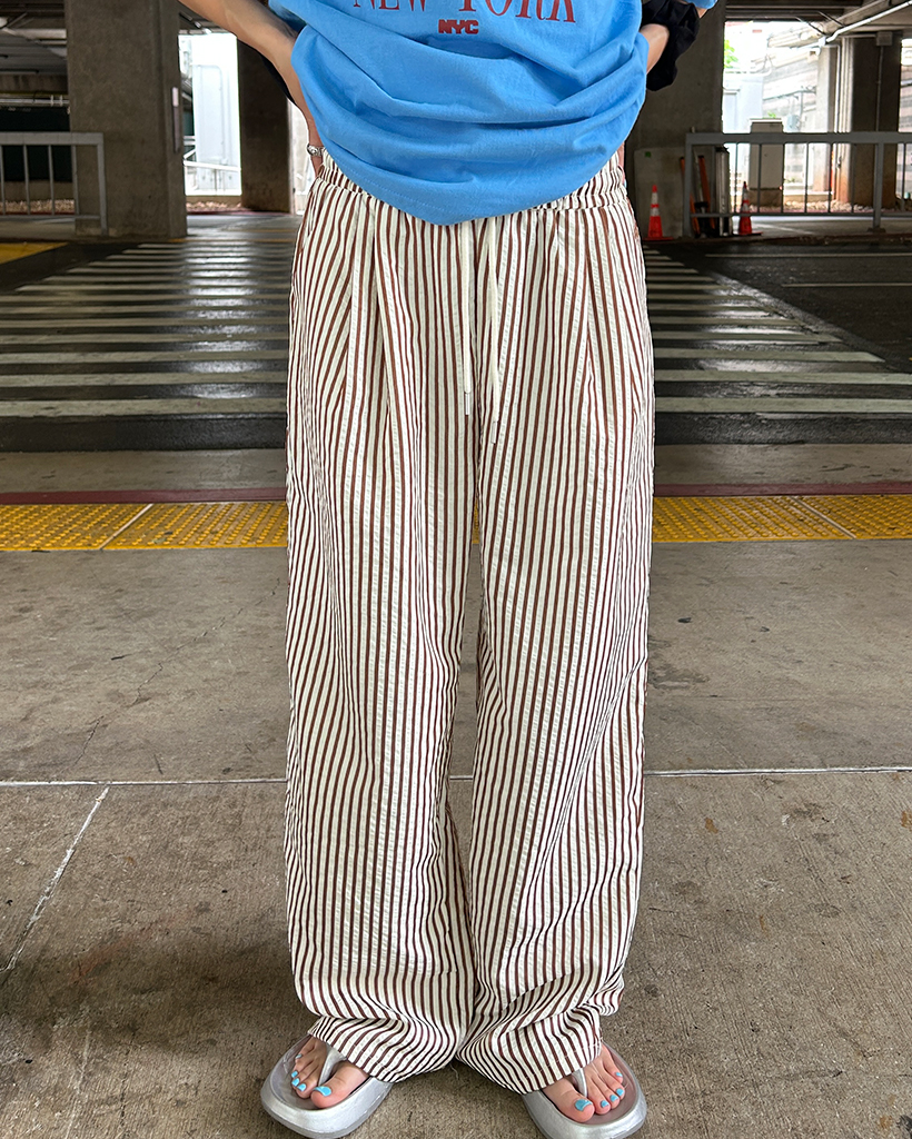 【MUCENT】ZINEW SET UP HIGH-WAIST BOOTS CUT PANTS★25SS★ ZINEW SET UP HIGH-WAIST BOOTS CUT SWEAT PANTS (3Color