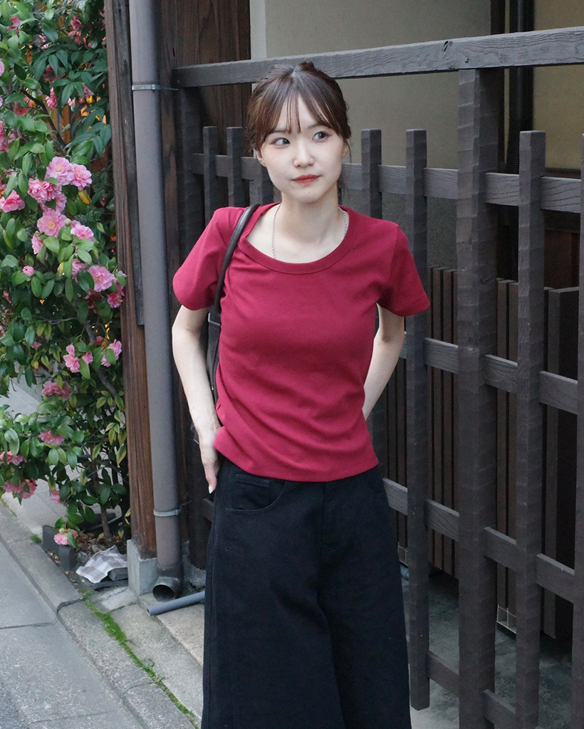 カラーショートスリーブTシャツ