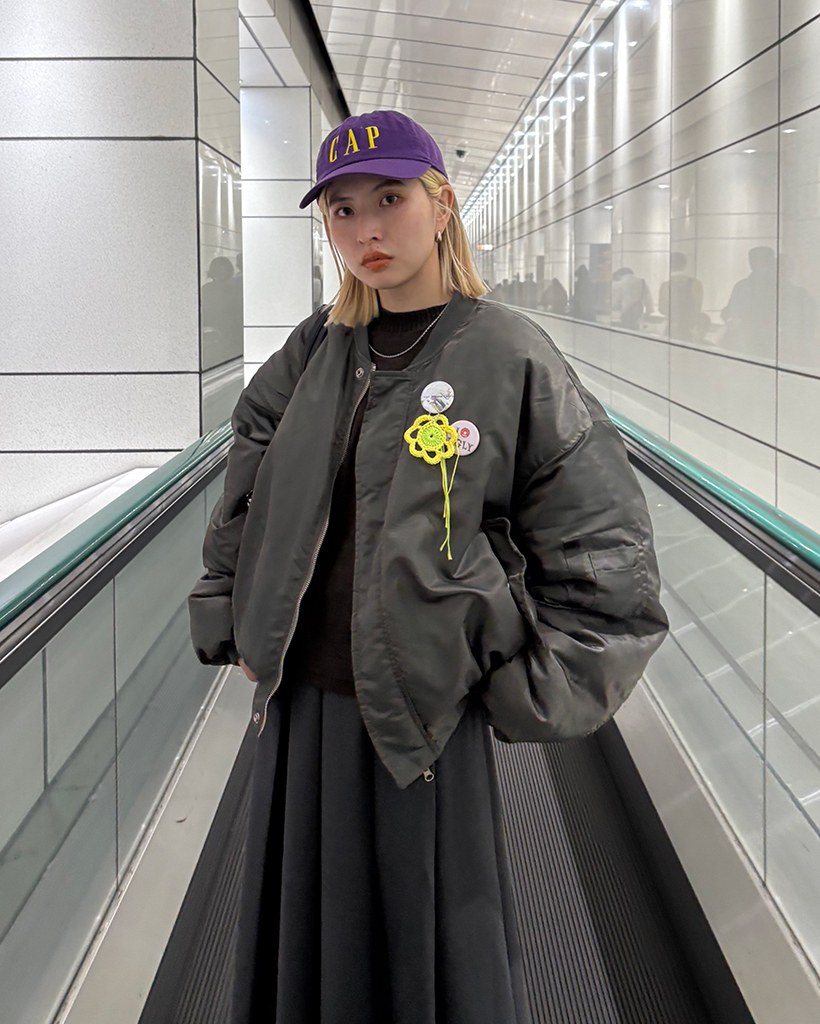 [BEST 50](ユニセックス) ギャザーポケットスリーブミリタリーブルゾン