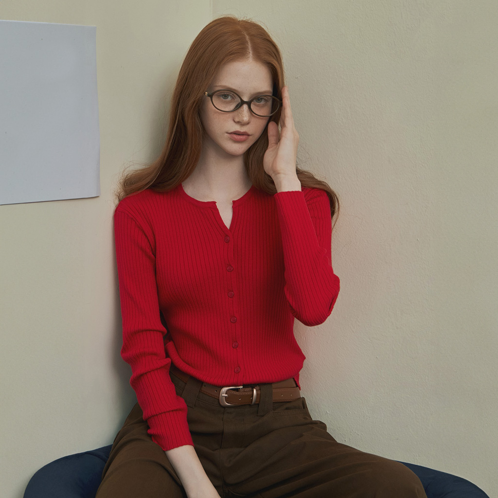 [Influencer pick] Jubilee Tweed Button Golji Cardigan(5color)