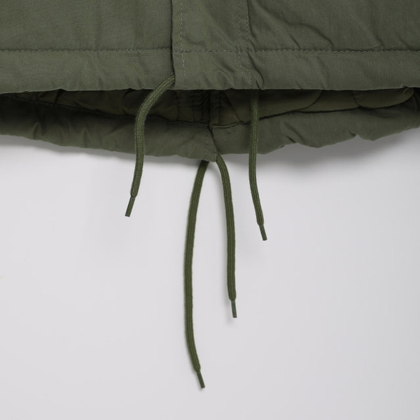 スナオクワハラ　カーキ ジャンパー ミリタリー ファー スナオクワハラ カーキ ジャンパー ミリタリー ファー