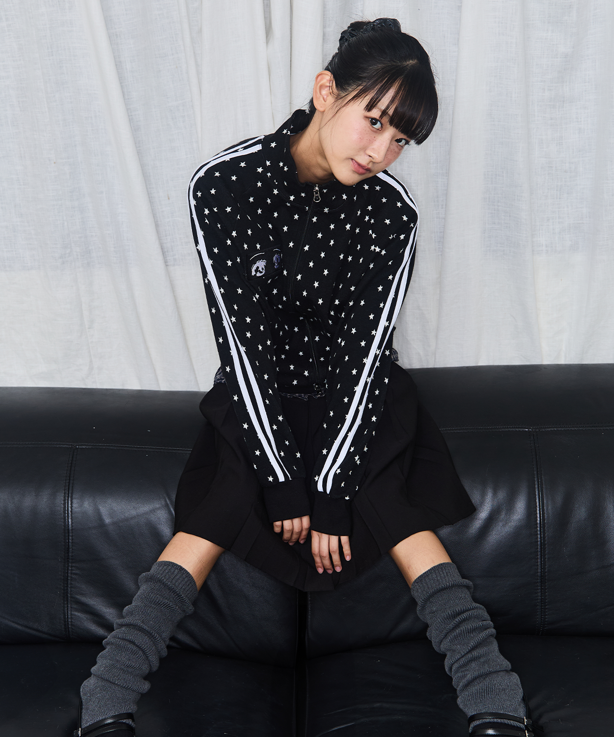 CAT GIRL EYE TRACK JACKET