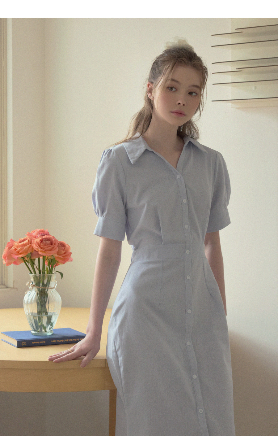 Freya Linen Mermaid Dress