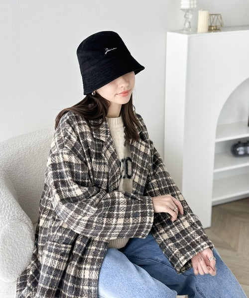 nozomiさんデザイン　バケットハット 25SS】UNISEX デニムバケットハット インディゴ