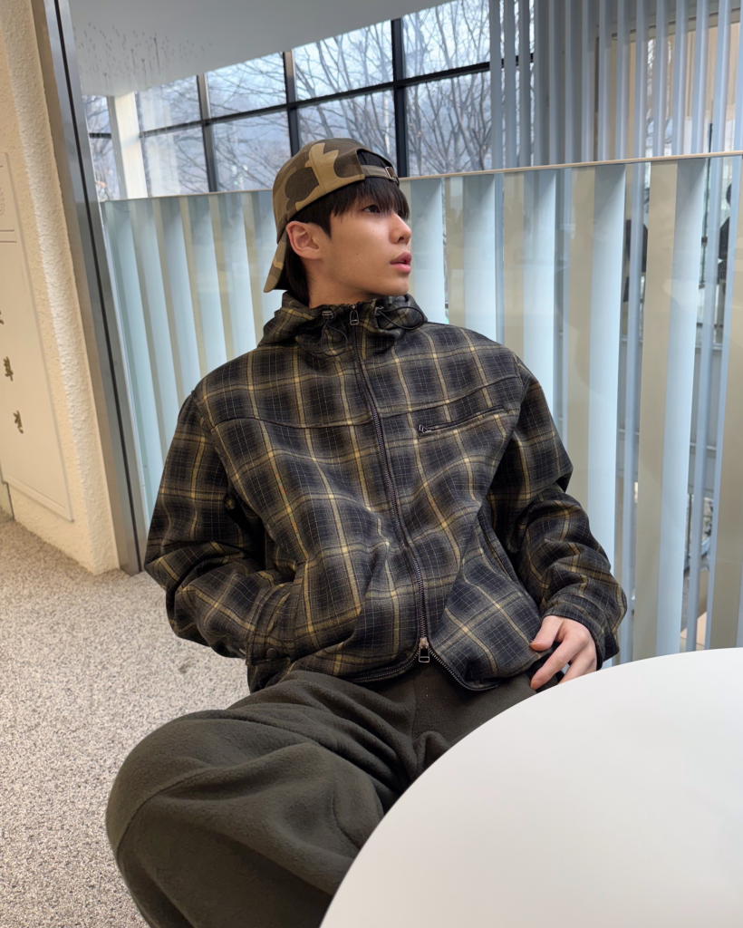チェックフード付きジャケット | ファッション通販サイト NUGU