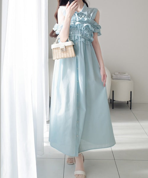 mily bilet】袖取外し可能で着こなし自在！マルチウェイビスチェ