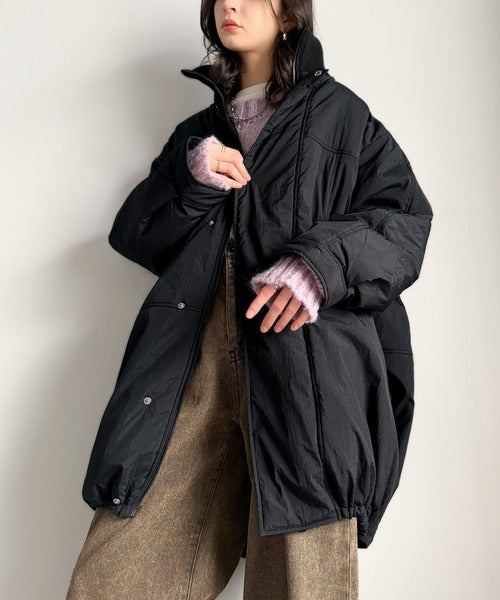 大人のカジュアルスタイルを格上げする！襟リブつき中綿モンスター