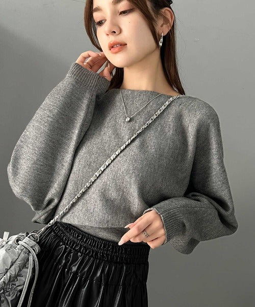 mily bilet】キャミ&ニットのセットアイテム！マルチwayリボンボレロ