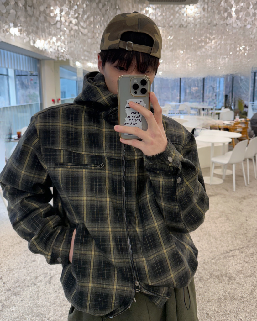 チェックフード付きジャケット | ファッション通販サイト NUGU