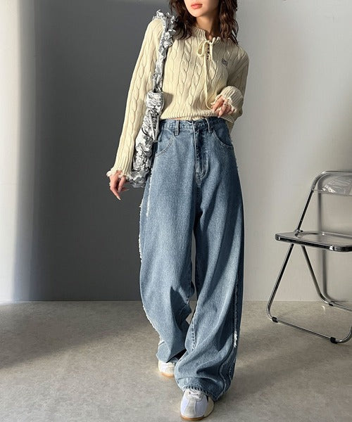 Javaジャバコラボ》一味違う、配色×フリンジデザイン。サイドフリンジ Javaジャバコラボ》一味違う、配色×フリンジデザイン。サイドフリンジ